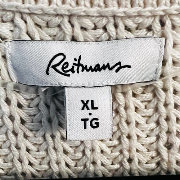 Reitmans Long-Sleeve V-Neck Pullover, Size XL - Picture 4 of 5